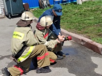 В Гурьевске прошли соревнования дружин юных пожарных