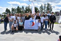 Всекузбасский слет выпускников-девятиклассников проходит в Салаире