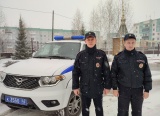 В Гурьевске сотрудники патрульно-постовой службы перед заступлением на дежурство задержали грабителя
