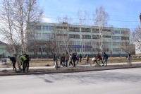  В Гурьевском округе общественные пространства готовятся к голосованию 